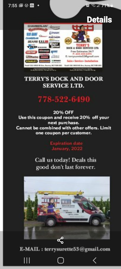 Terry's Dock & Door Services LTD.