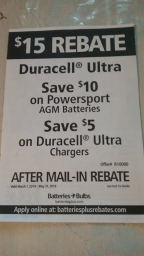 Car Battery Store «Batteries Plus Bulbs», reviews and photos, 1701 E 116th St, Carmel, IN 46032, USA