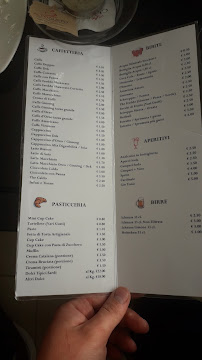 Cafétéria Cake Café Alghero à Alghero (la carte)