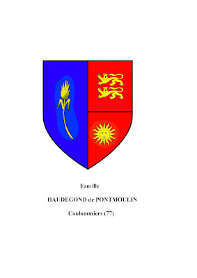 HAUDEGOND de Pontmoulin à Coulommiers