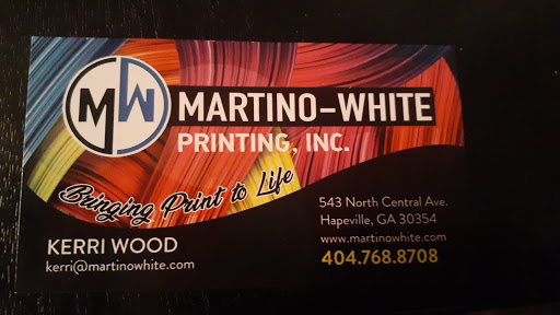 Print Shop «Martino-White Printing Inc», reviews and photos, 543 N Central Ave, Atlanta, GA 30354, USA