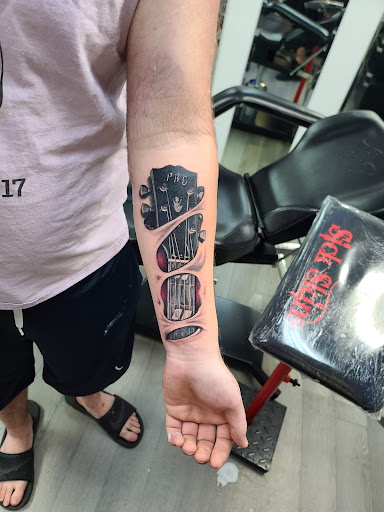 Explore tattoo sleeve filler ideas, creative tattoo ideas in Cuyahoga Falls, available at Sick Skins Skin Art Studio