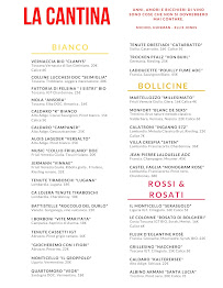 Restaurant de fruits de mer L'angolino à Viareggio (la carte)