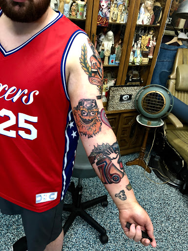 Explore i wear my heart on my sleeve tattoo ideas, creative tattoo ideas in Merchantville, available at 168 Tattoo