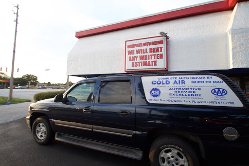 Auto Repair Shop «Complete Auto Repair by Cold Air / Muffler Man», reviews and photos, 1750 FL-436, Winter Park, FL 32792, USA