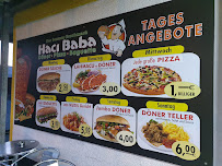 Menu / carte de Haci Baba à Dortmund