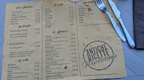 Menu du Antiche Ricette Napoletane à Anzio