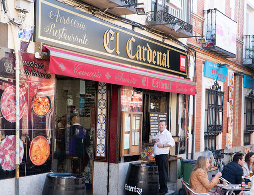 Restaurante arrocería El Cardenal en Getafe