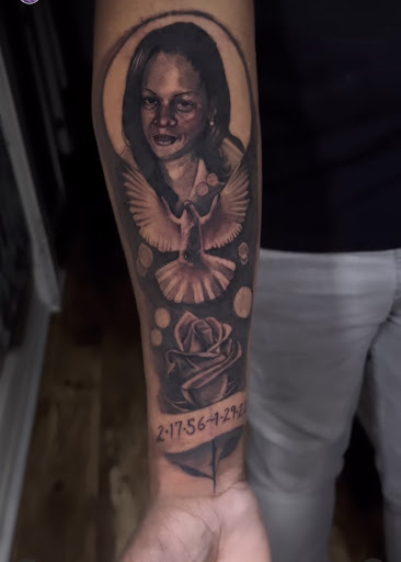 Explore travel adventure tattoo ideas, creative tattoo ideas in Baltimore, available at Rippd Canvas Tattoo Shop Artists Social Club