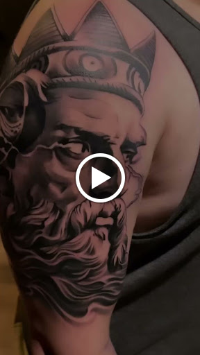 Explore hell tattoo ideas, creative tattoo ideas in Downey, available at Dotta Ink Tattoo & Piercing Parlour