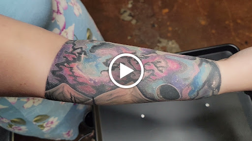 Explore adventurer tattoo ideas, creative tattoo ideas in Mebane, available at The Cardinal Skin Art & Gallery