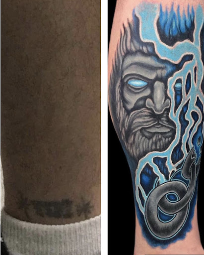 Explore cool forearm tattoo ideas for guys, creative tattoo ideas in Marietta, available at Sink or Swim Studio and Gallery