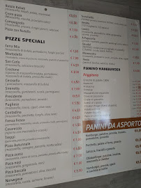 Menu du Osteria Pizzeria Terra Mia à Caserta