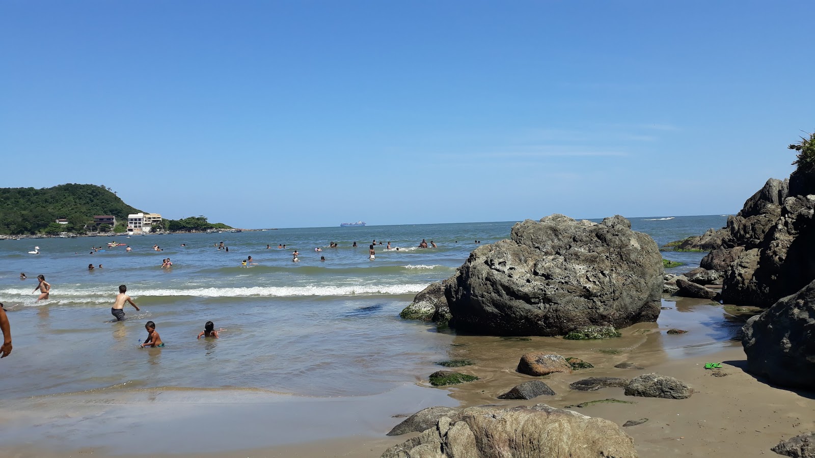 Zdjęcie Praia De Sao Miguel z przestronna zatoka