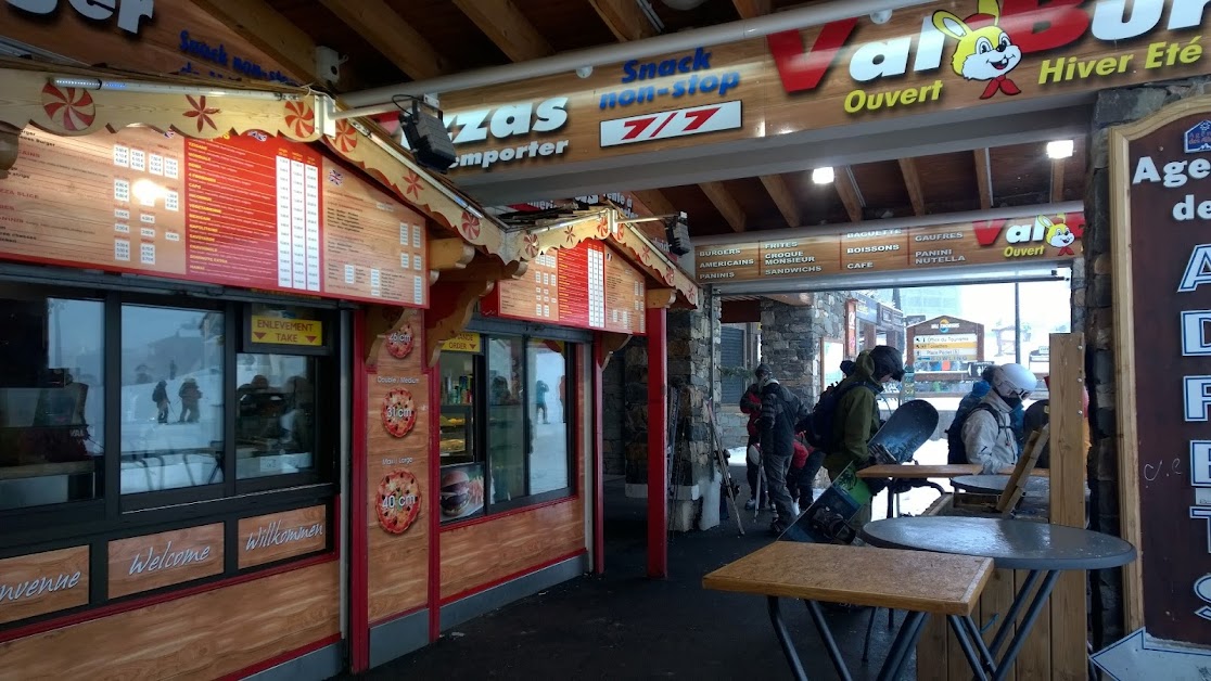 Val Burger Pizza à Val Thorens