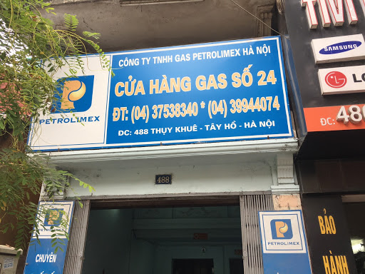 Cửa hàng gas Petrolimex Hà Nội số 24