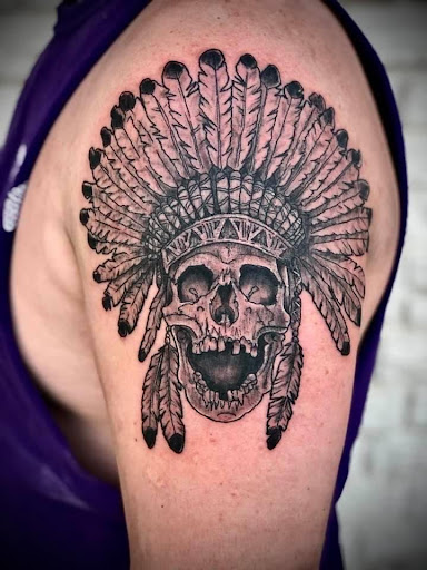 Find freemason tattoo ideas for your next unique tattoo in Lincoln at Electric Buffalo Tattoo