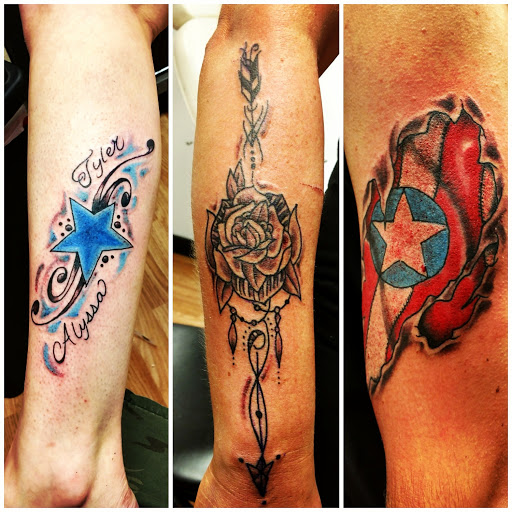 Tattoo Shop «Patriotic Pain Tattoo & Body Piercing», reviews and photos, 5658 William Penn Hwy, Murrysville, PA 15668, USA