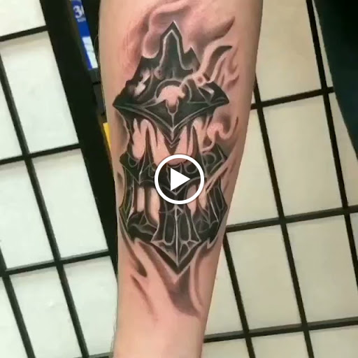 Explore motionless in white tattoo ideas, creative tattoo ideas in Ambler, available at Tattoo GalaxyAmbler Piercing & Custom Tattoos