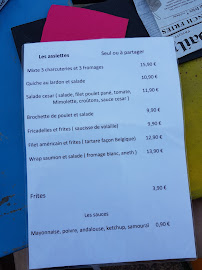 Restaurant Route 83 à Brue-Auriac (le menu)