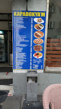 Menu du Kapadokya Döner à Tübingen