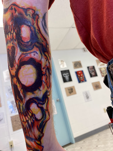 Explore bad bunny tattoo ideas, creative tattoo ideas in Orland, available at K1LL3R ARTW0RK