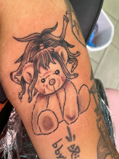 Explore sunset tattoo ideas, creative tattoo ideas in Winter Haven, available at Pinkys Place Winter Haven