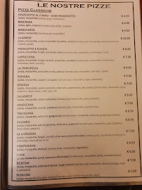 Pizzeria Mattarella à Giovinazzo carte