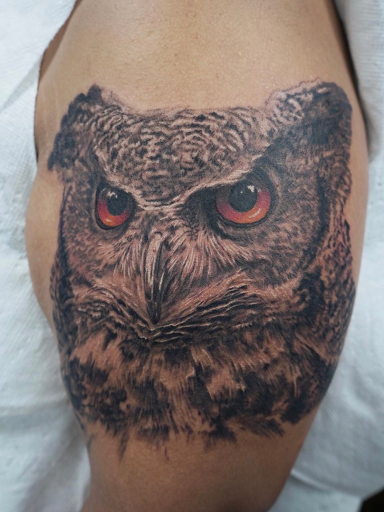 Explore snorlax tattoo ideas, creative tattoo ideas in Wichita Falls, available at Firme Copias Tattoo shop