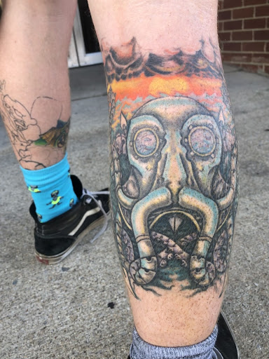 Explore dirtbike tattoo idea, creative tattoo ideas in Athens, available at As Without So Within Tattoo