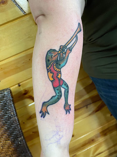 Explore atlantis tattoo ideas, creative tattoo ideas in Foley, available at Symbolic Ink Tattoo Studio