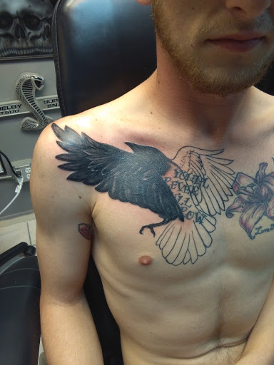 Explore outdoor tattoo ideas for men, creative tattoo ideas in Bradenton, available at Memory Lane Tattoo Co.