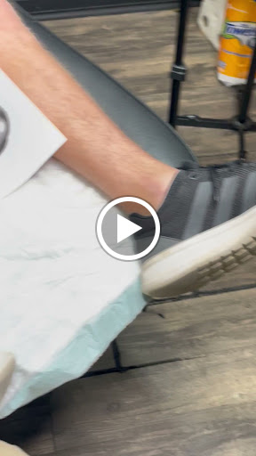 Explore blue butterfly tattoo ideas, creative tattoo ideas in Goose Creek, available at Red Kirin Tattoo