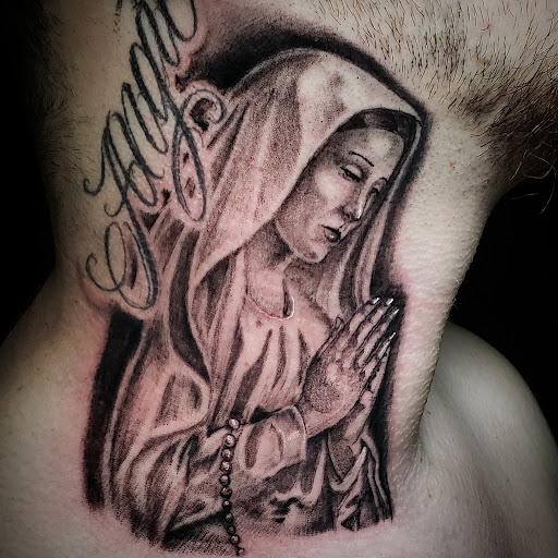 Explore stomach tattoo ideas for guys, creative tattoo ideas in Colton, available at Vengeance Ink Tattoo & body piercing