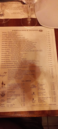 Ristorante Pizzeria Maso' à Florence menu