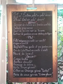 Restaurant français La Grappe de Raisin à Roussillon (la carte)