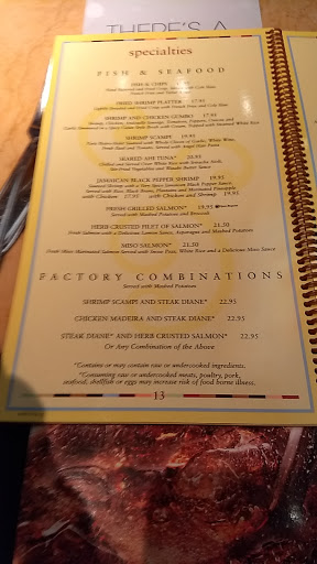 Restaurant «The Cheesecake Factory», reviews and photos, 60 W Wetmore Rd, Tucson, AZ 85705, USA