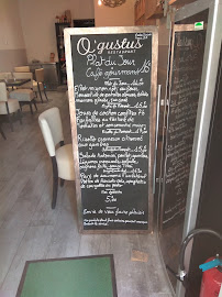 Restaurant français O'Gustus à Aix-en-Provence - menu / carte