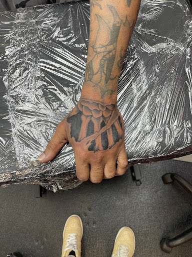 Explore arm and shoulder tattoo ideas, creative tattoo ideas in Waynesboro, available at Hessoms Ink