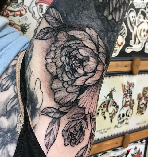 Explore lightning mcqueen tattoo ideas, creative tattoo ideas in Campbellsville, available at Green River Tattoo Company