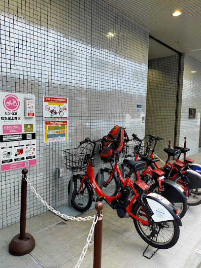 文京区自転車シェアリング E5-28 松坂屋上野店