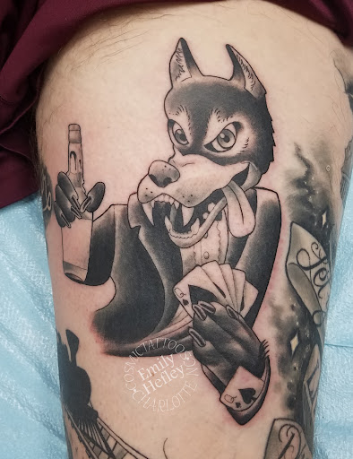 Tattoo Shop «Cosmic Tattoos», reviews and photos, 3927 Monroe Rd, Charlotte, NC 28205, USA