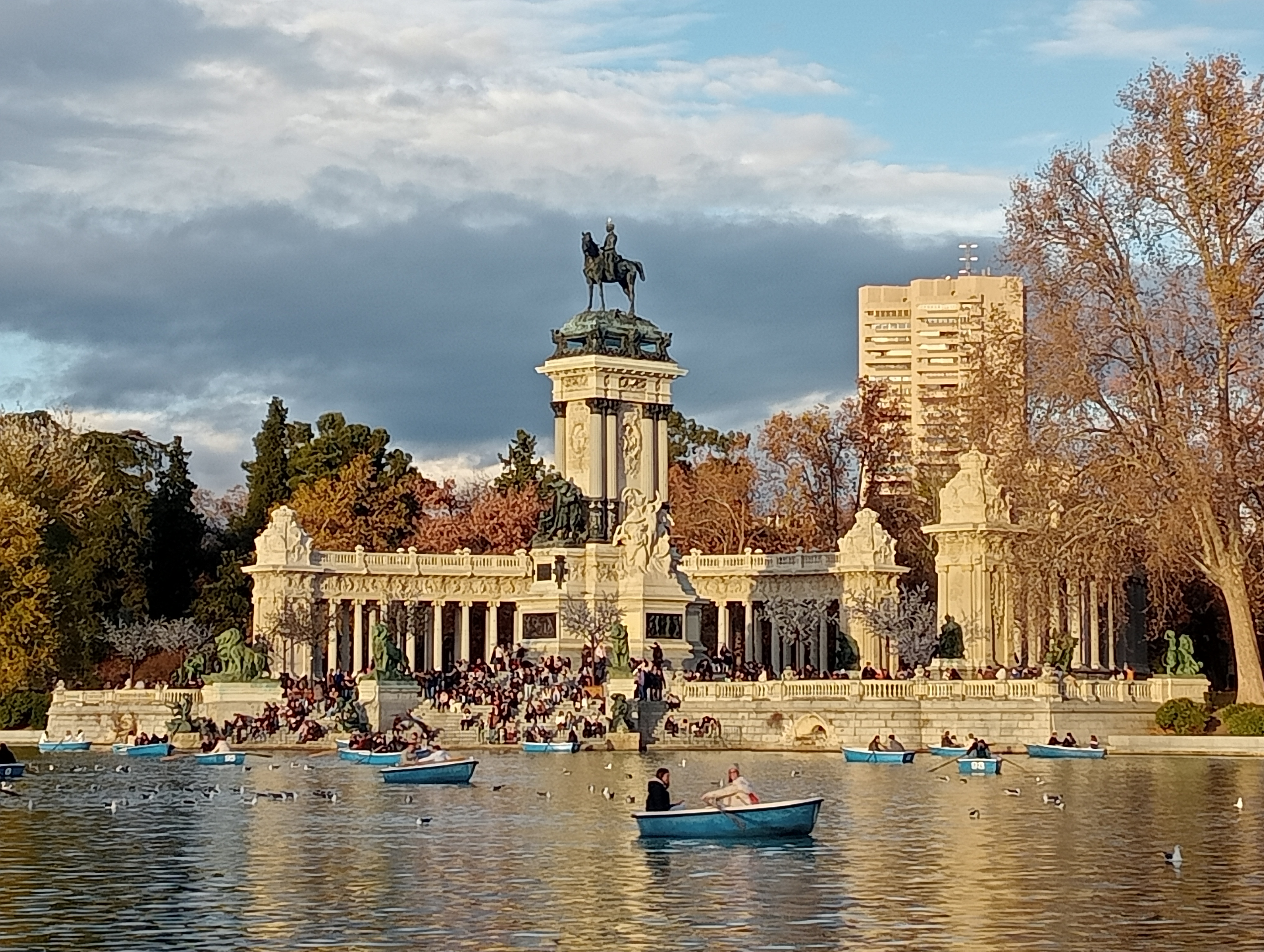 Picture of a place: Great Pond of El Retiro