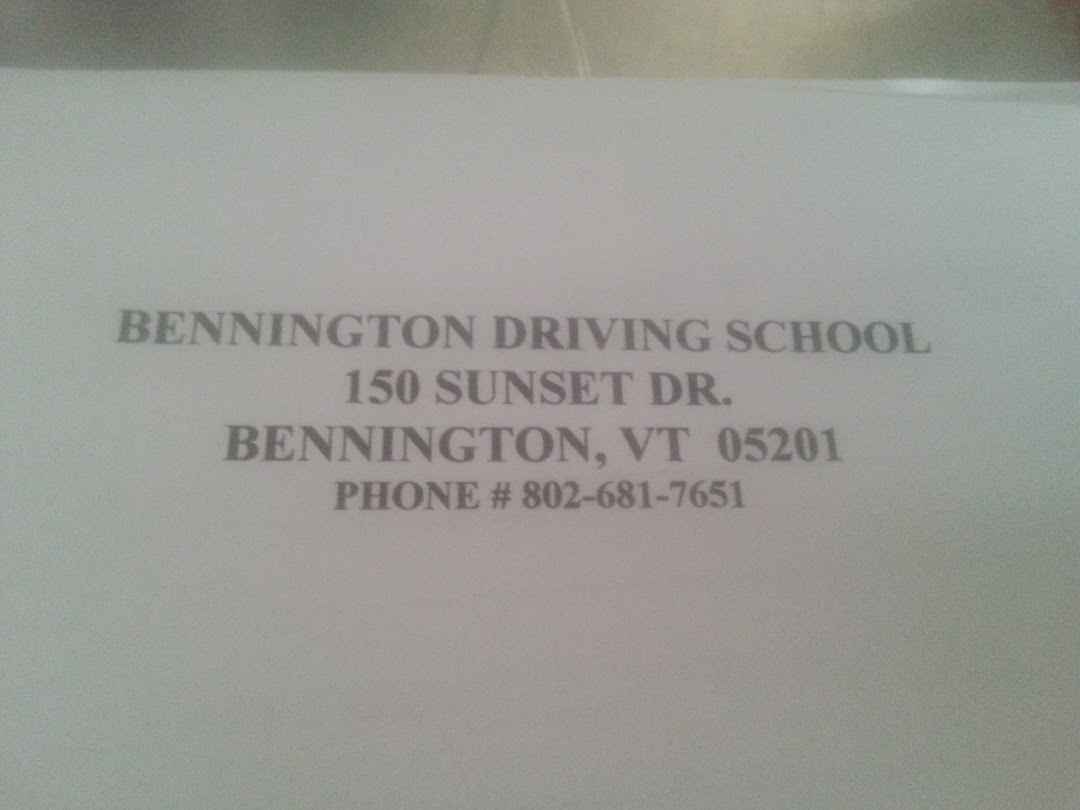 Bennington Driving School