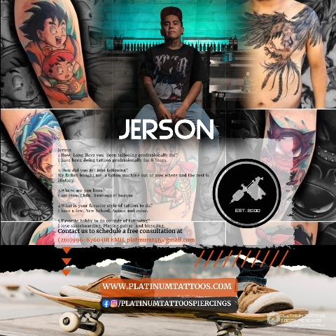 Explore mountain range tattoo ideas, creative tattoo ideas in San Antonio, available at Platinum Tattoos & Piercings