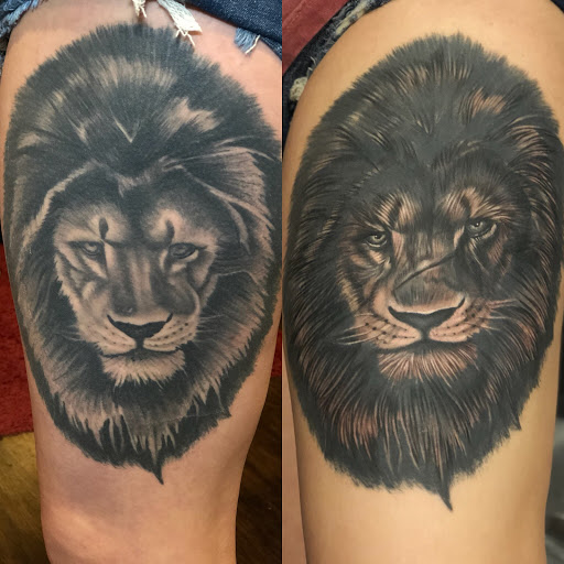 Explore women sleeve tattoo ideas, creative tattoo ideas in Pearcy, available at Studio 621 Tattoo
