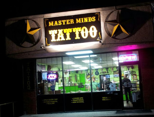 Master Minds Tattoo, 13231 Nacogdoches Rd, San Antonio, TX 78217, USA, 