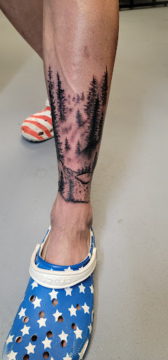 Explore irish sleeve tattoo ideas, creative tattoo ideas in Galveston, available at Dark Side Tattoo Studio And Gallery
