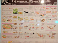 Restaurant de sushis Kyodo Sushi à Reims - menu / carte