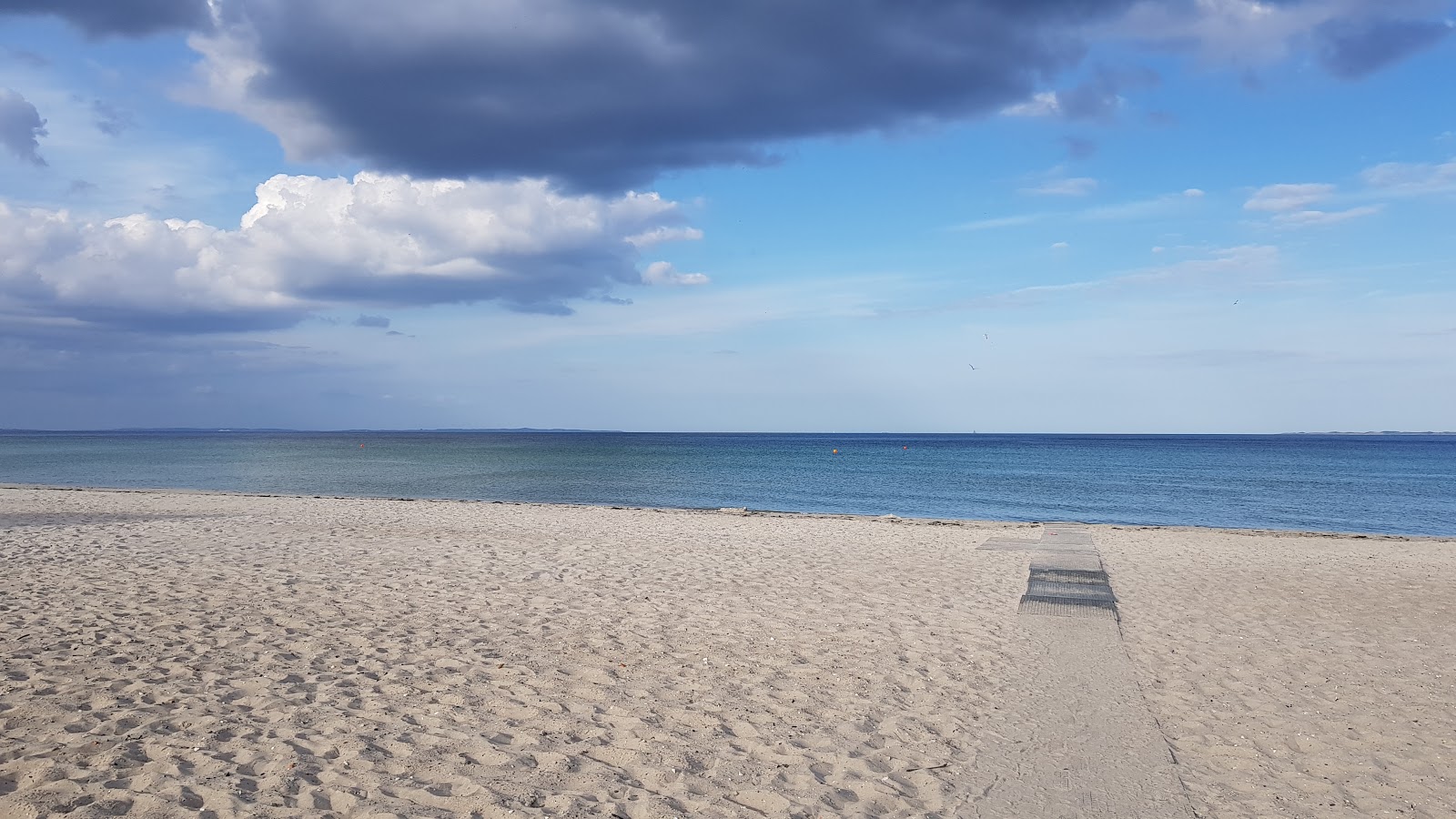 Saksild Beach的照片 带有宽敞的海岸